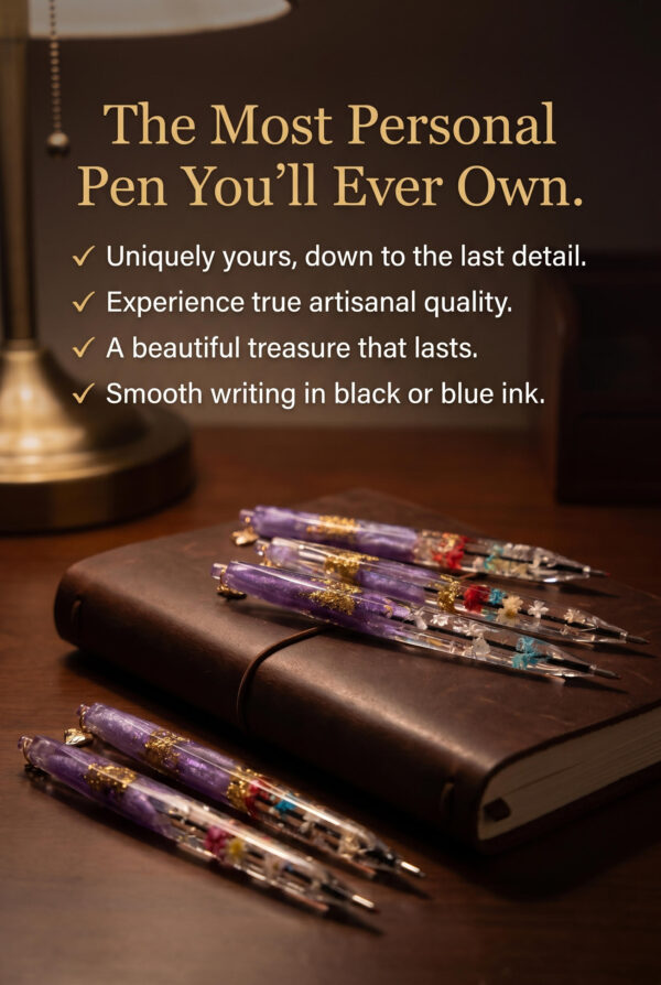 Personalised Pen with Charm
